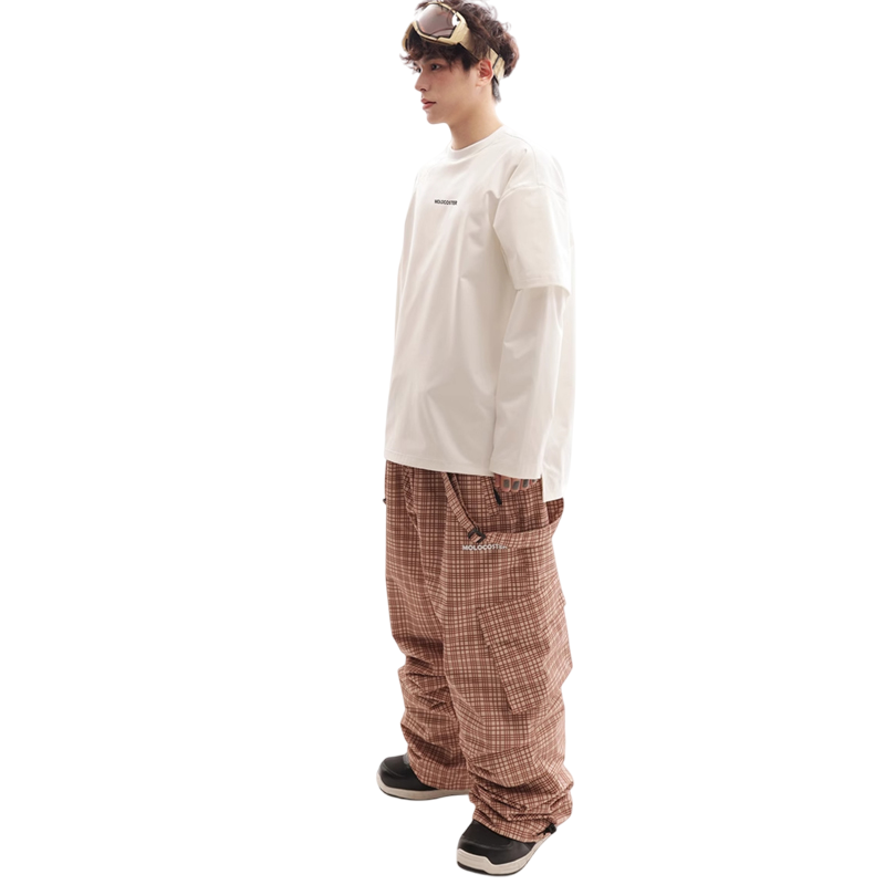 Molocoster Checkered Snow Pants--Women's