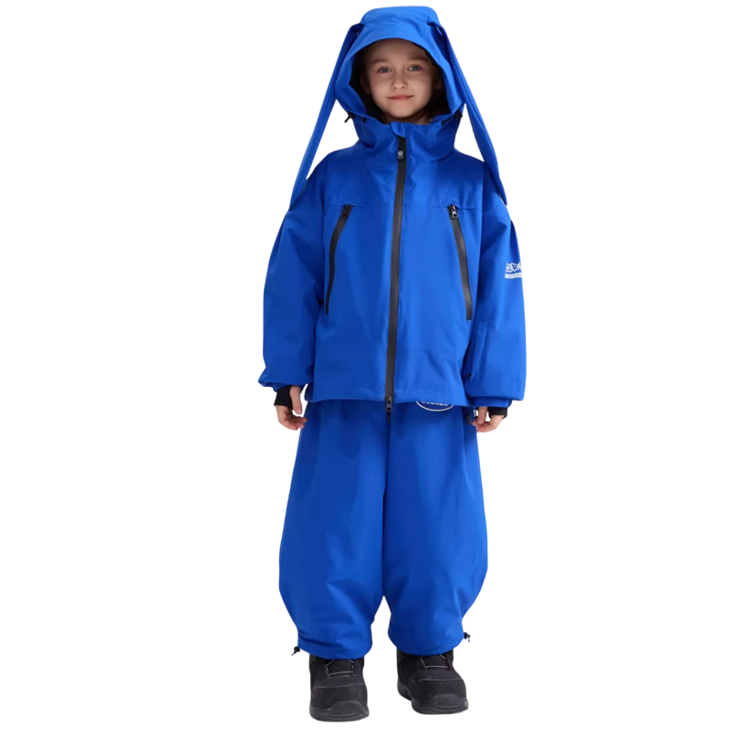 Doorek - 3L Rabbit solid color Children's  Ski Suit Set