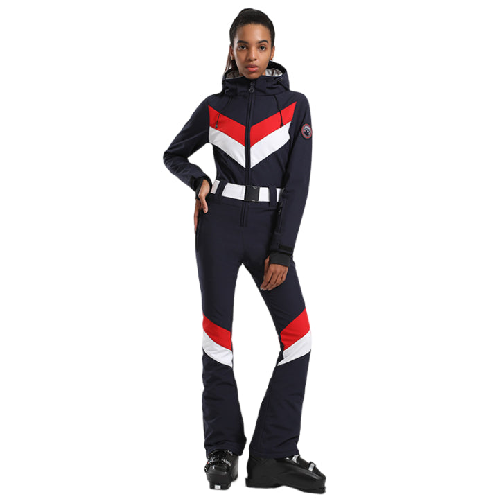 Gsou Snow - Racing Snow Women'sr Ski Vintage Jumpsuit