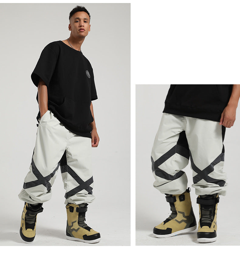 Gsou Snow - Snow  Reflective Unisex snow Pants - Women's