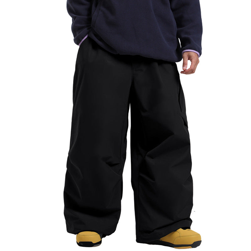 Gsou Snow- Lightweight Breathable Baggy Snow Pants --Men's