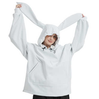 Doorek - Colorful Women's  Cute Bunny Hoodie-Women's