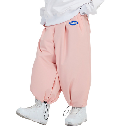 Doorek - Macaron Colors Super Baggy Snow Pants - Men's