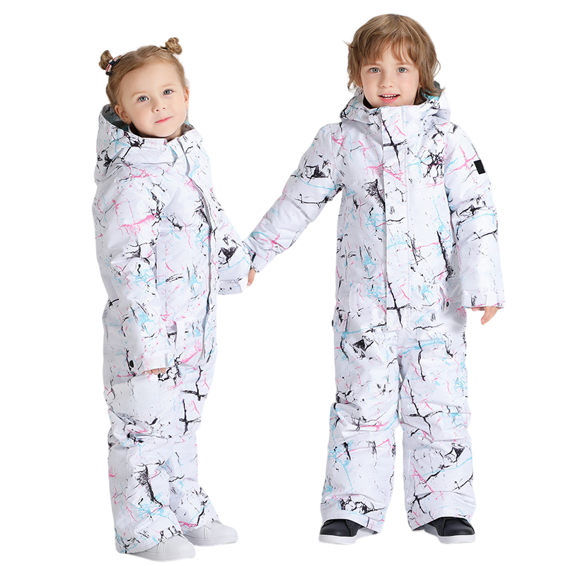 Gsou Snow- White Snow Freedom Shred Kids One Piece