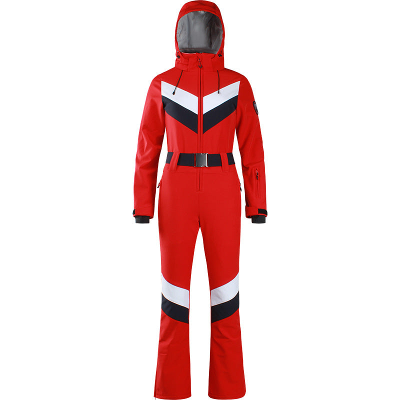 Gsou Snow - Racing Snow Women'sr Ski Vintage Jumpsuit