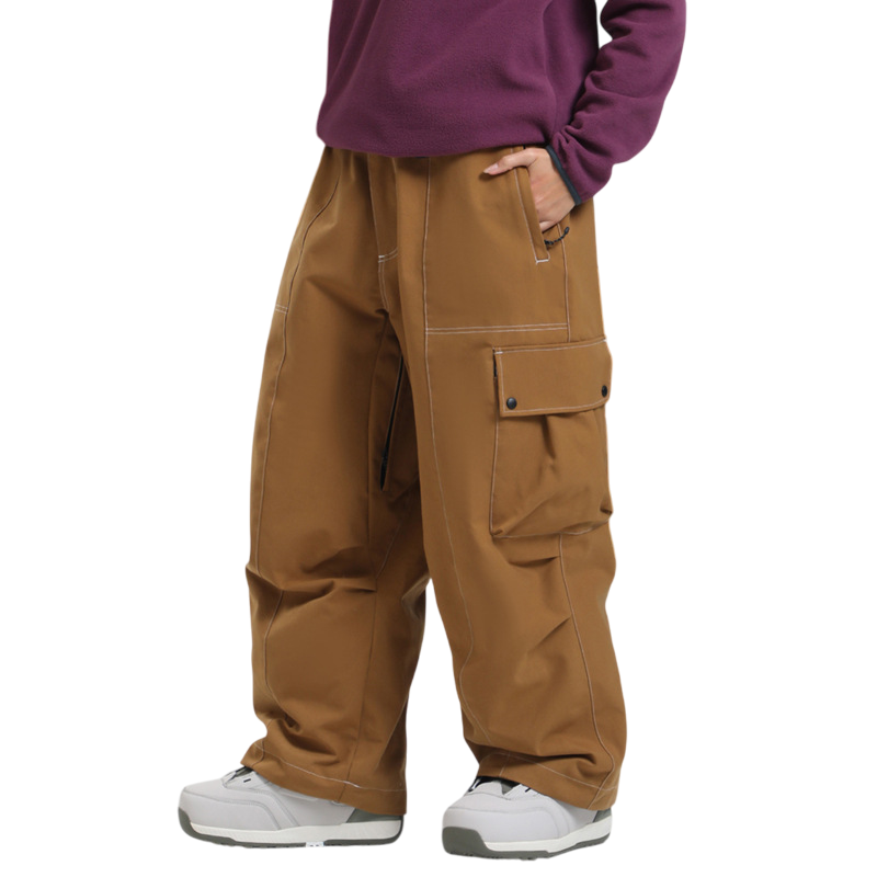 Gsou Snow- Oxford Wear-resistant Baggy Snow Pants--Women's