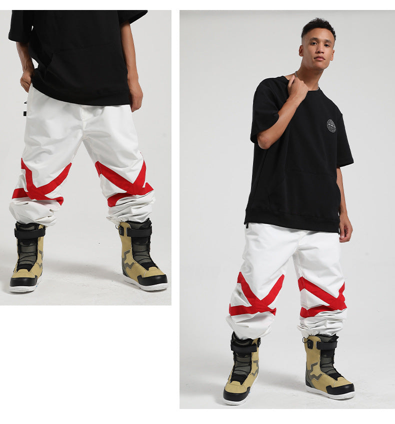 Gsou Snow - Snow  Reflective Unisex snow Pants - Men's