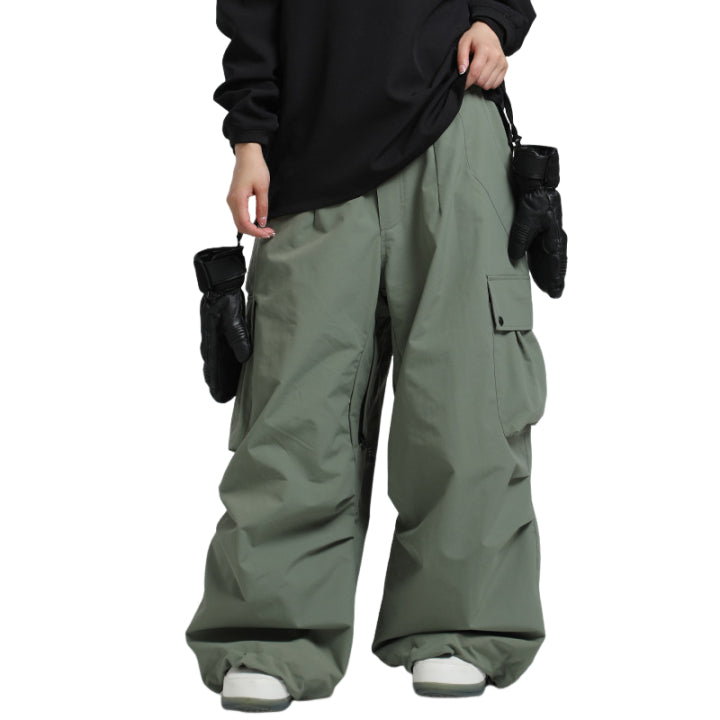 Gsou Snow - Relaxed Snow Baggy Cargo Snowboard Pants  - Men's