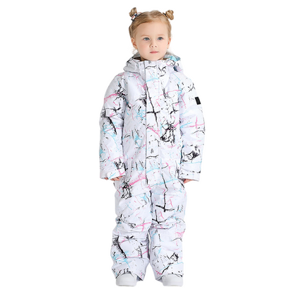 Gsou Snow- White Snow Freedom Shred Kids One Piece