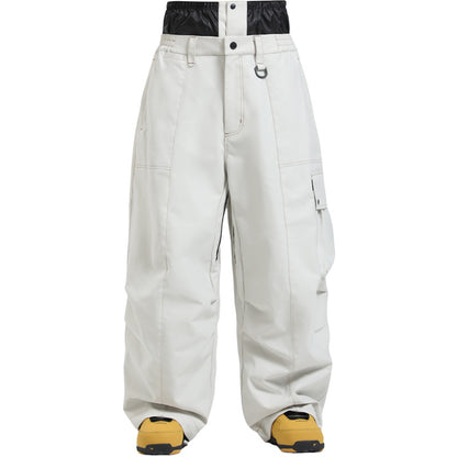 Gsou Snow- Oxford Wear-resistant Baggy Snow Pants--Men's