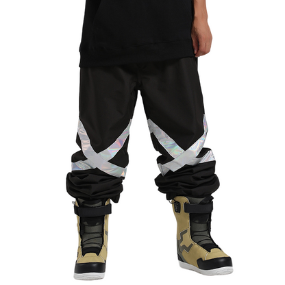 Gsou Snow - Snow  Reflective Unisex snow Pants - Men's